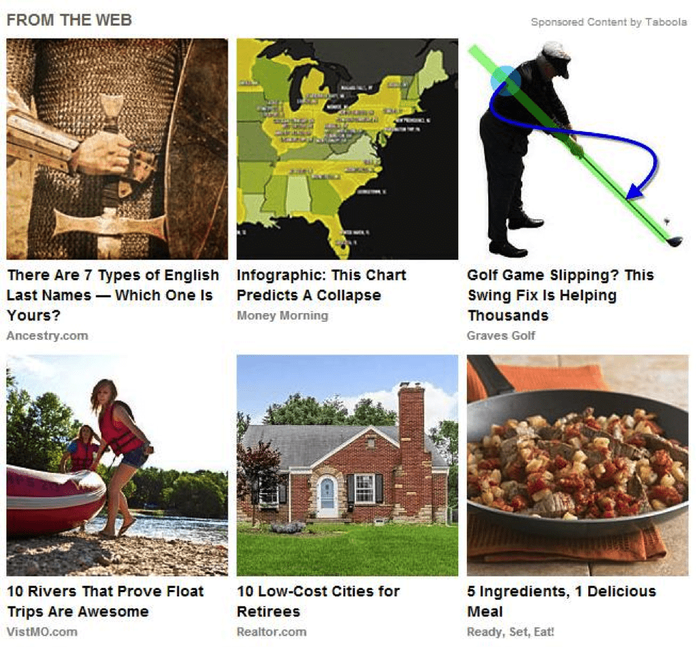 Native Advertising (Content Discovery Networks)